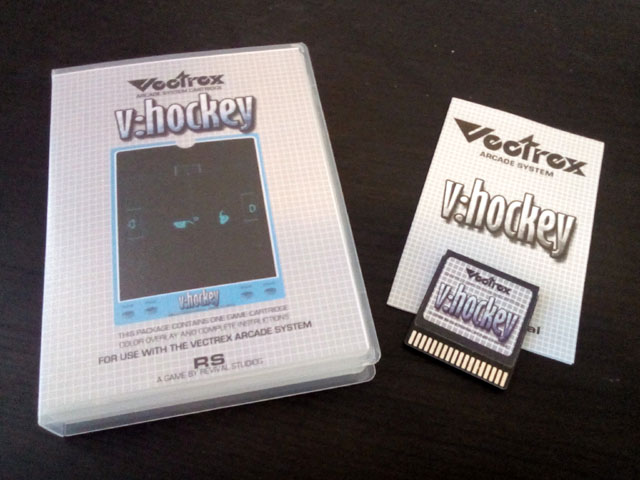 Vectrex homebrew game - V-Hockey